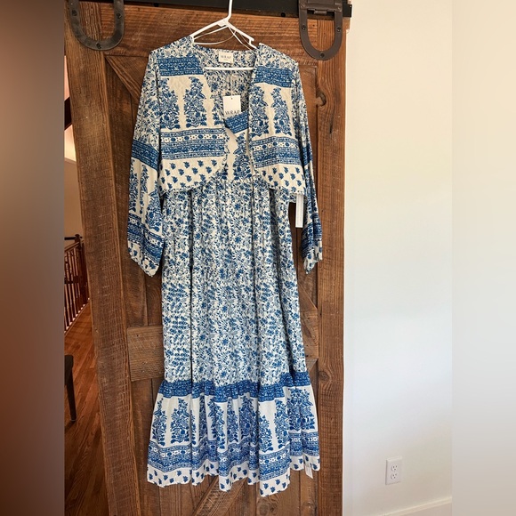 WRAP london printed tiered sundress - Picture 5 of 5